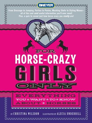 cover image of For Horse-Crazy Girls Only